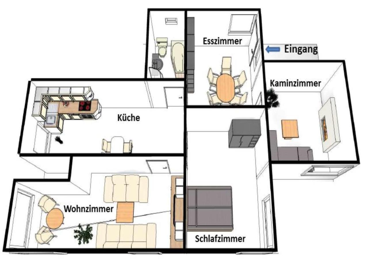 Ferienwohnung Deutschmann Dahlen Buitenkant foto